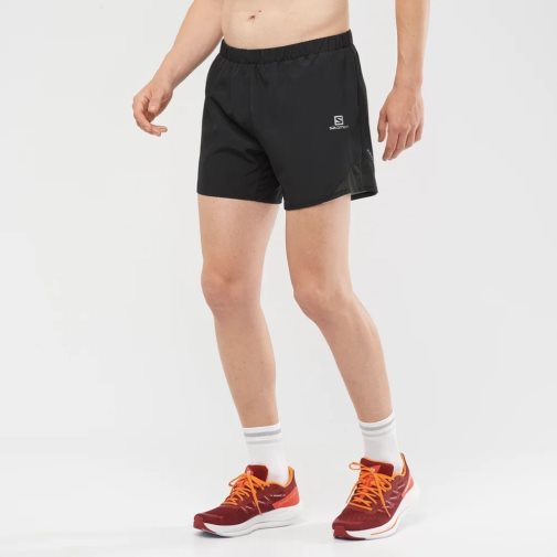 Bermudas Salomon Cross Rebel 5'' Hombre Negros | MX LPMT823